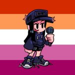Lesbian Cassette Girl
