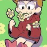 Tord eating daisys