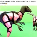 Raptors without CGI