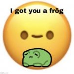 i got you a frog