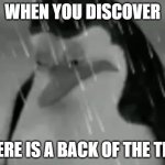 it hurts | WHEN YOU DISCOVER; THERE IS A BACK OF THE TEST | image tagged in sadge,school,penguin,stop reading the tags | made w/ Imgflip meme maker