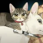 Cat Holding Dog Hostage Art meme