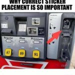 Gas pump tip