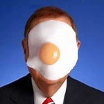 egg on face