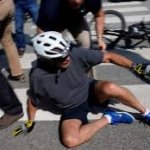 Biden bike accident