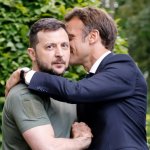 Zelensky and Macron