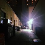 Alleyway at night