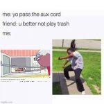 Microwave wings | image tagged in pass the aux cord,regular show | made w/ Imgflip meme maker
