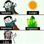 Vampire superman libs