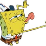 Spongebob lick