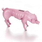 Skinny Piggy Bank