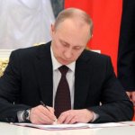 Putin Signing Order meme