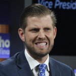 Eric Trump, as charming as his brother and as dumb as his dad.