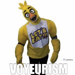 Voyeurism chica meme