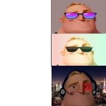 Mr Incredible Becoming Canny All Star Phases template