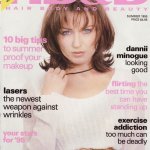 Dannii Minogue magazine cover