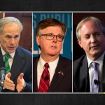 Greg Abbott, Dan Patrick, Ken Paxton Texas Death Squad meme