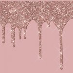 Pink and gold glitter background
