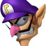 Waluigi Head 2