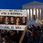 Justices who voted in support of overturning Roe v. Wade