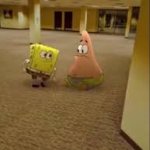 Spongebob and Patrick in the Backrooms