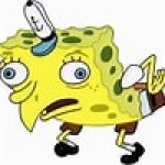 mocking sponebob