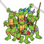 Teenage Mutant Ninja Turtles template