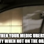 WHY MEDIC, WHYYYYYYYYYYYYYYYYYYY?! | WHEN YOUR MEDIC UBERS THE HEAVY WHEN NOT ON THE OBJECTIVE | image tagged in gifs,tom and jerry,tf2,lazypurple | made w/ Imgflip video-to-gif maker