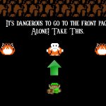 It's dangerous to go alone take this template