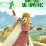 Zelda up vote