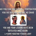 Jesus chad meme