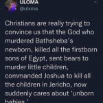 Christian hypocrisy abortion