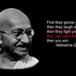 Mahatma Gandhi quote nuke meme