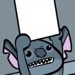 Stitch Holding Up Paper template