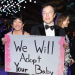 Ghislaine Maxwell Elon Musk we will adopt your baby