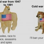 Cold War then and now