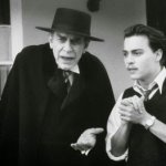 Bela Lugosi and Ed Wood