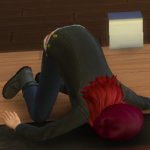 Sims 4 Passout Pose meme