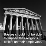 SCOTUS impose religious beliefs