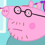 Daddy Pig Looking at You