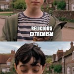The Supreme Court is going EXTREME | SCOTUS; RELIGIOUS
EXTREMISM | image tagged in ice cream kid | made w/ Imgflip meme maker
