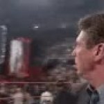 Vince Mcmahon looking behind GIF Template