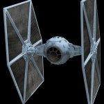 Tie Fighter Transparent