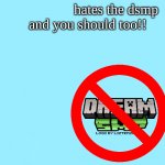 blank hates the dsmp and you should too