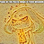 Pearl of the pasta