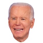 Biden head transparent