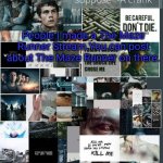 The maze runner announcement | People I made a The Maze Runner Stream.You can post about The Maze Runner on there. | image tagged in the maze runner announcement | made w/ Imgflip meme maker
