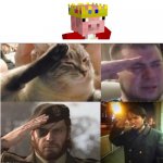 We’ve lost a legend. Forever in the hearts of a reasonable person. This isn’t a meme, just a salute | image tagged in the group salute,technoblade,rip | made w/ Imgflip meme maker