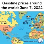 Gas Prices map