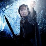Frodo with Phial of Galadriel template
